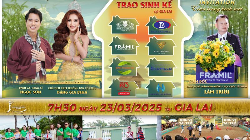 Framil Cùng Hành Trình Thiện Nguyện “Trao Sinh Kế” Tại Hoa Hậu Doanh Nhân Quốc Gia Việt Nam 2025