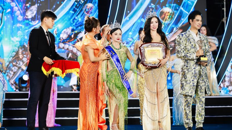 CEO Buromax Phú Thọ đăng quang Hoa hậu Đại sứ – Hoa hậu Doanh nhân Hòa bình 2025