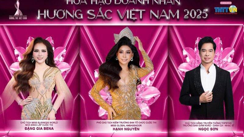 Miss Global Ambassador Hạnh Nguyên trở về quê nhà dẫn dắt cuộc thi Hoa hậu Doanh nhân Hương sắc Việt Nam 2025