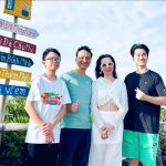 Hoa hậu Đại sứ Lê Thị Thu Thủy cùng gia đình vi vu hòn đảo đẹp nhất Vịnh Bắc Bộ