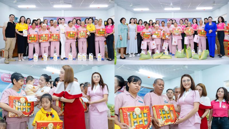 Hoa hậu Doanh Nhân Hương sắc Việt Nam 2025 cùng các Nhà tài trợ trao quà thiện nguyện tại Khánh Hòa