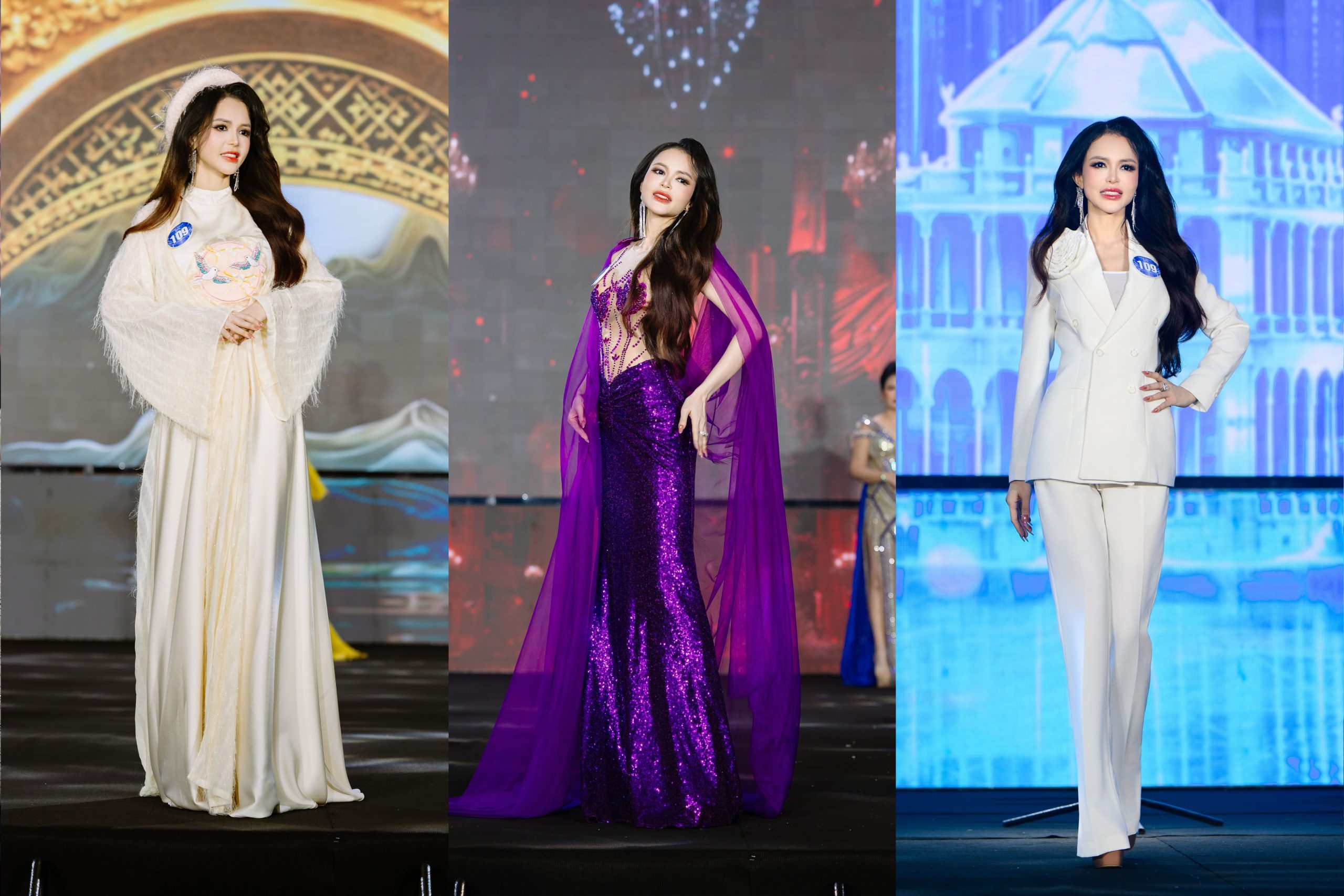 Nhan sắc quyến rũ của Doanh nhân Hoàng Phương Anh tại Miss Asian 2026