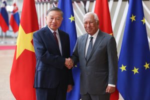 Tổng Bí thư, Chủ tịch nước hội đàm với Chủ tịch Hội đồng châu Âu